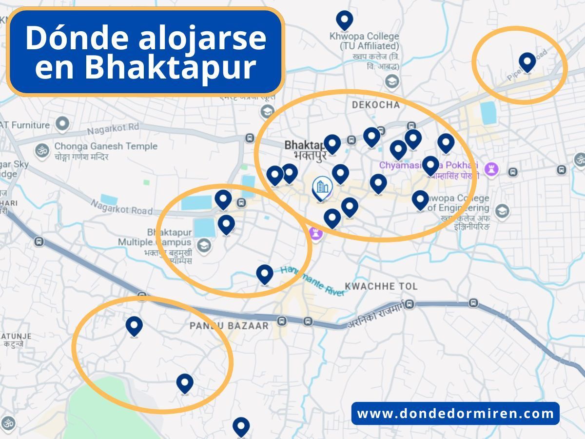 Dónde alojarse en Bhaktapur: mejores zonas y hoteles recomendados
