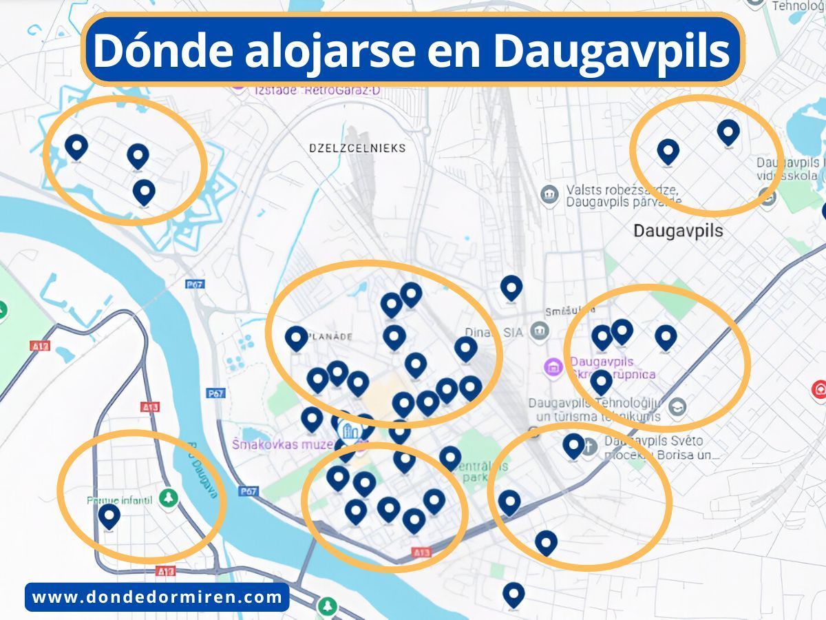 Dónde alojarse en Daugavpils: mejores zonas y hoteles