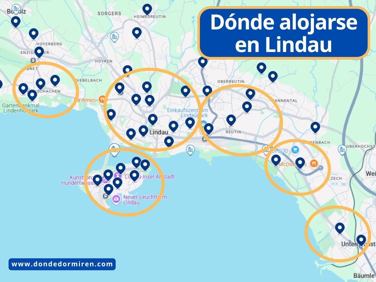 Dónde alojarse en Lindau: mejores zonas y hoteles