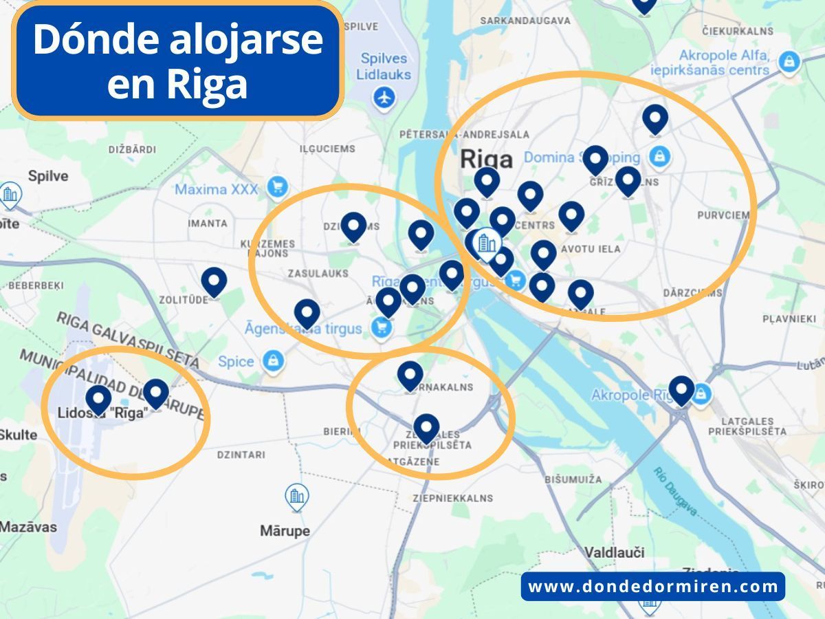 Dónde alojarse en Riga: Mejores zonas y hoteles de la capital letona