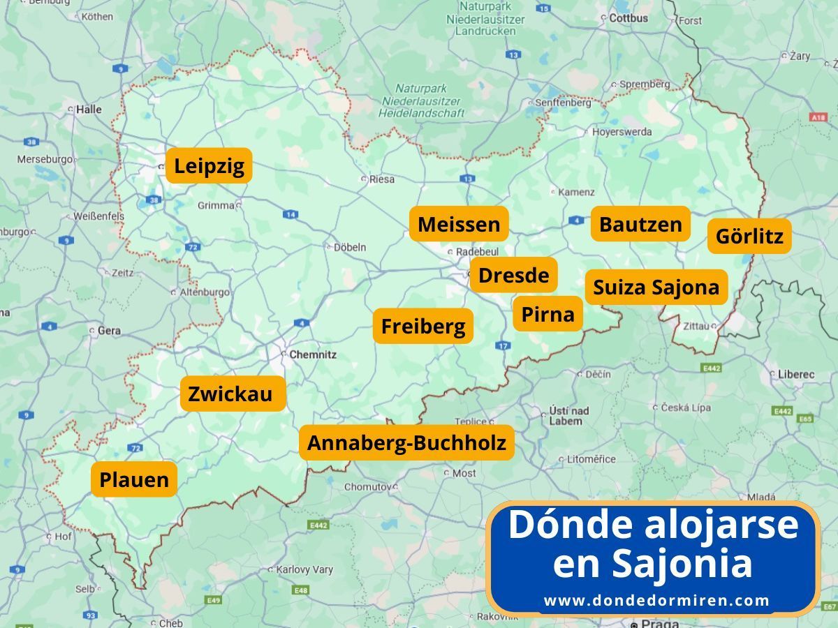Dónde alojarse en Sajonia: mejores zonas y hoteles