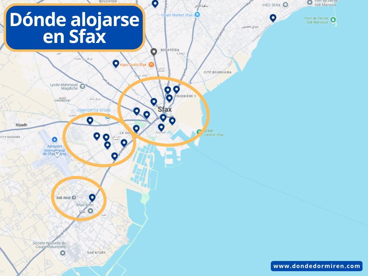 Dónde alojarse en Sfax, Túnez: mejores zonas y hoteles
