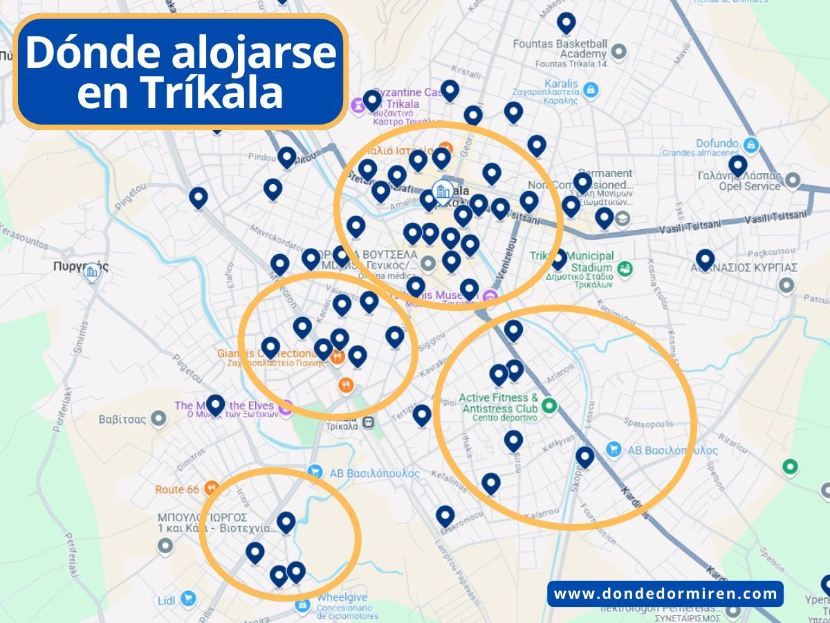 Dónde alojarse en Tríkala, Grecia: mejores zonas, hoteles recomendados