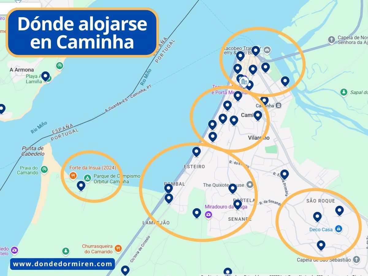 Dónde alojarse en Caminha: mejores zonas y alojamientos