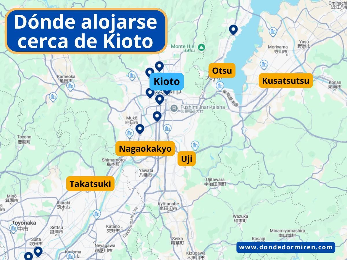 5 Pueblos cerca de Kioto dónde dormir (y visitar)