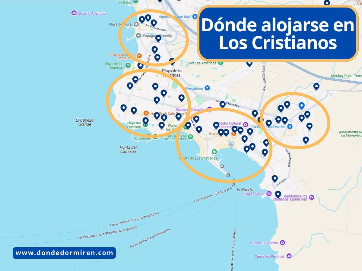Dónde alojarse en Los Cristianos (Tenerife): Mejores hoteles