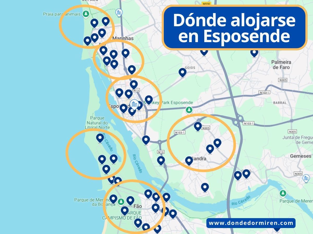 Dónde alojarse en Esposende: Mejores zonas y hoteles