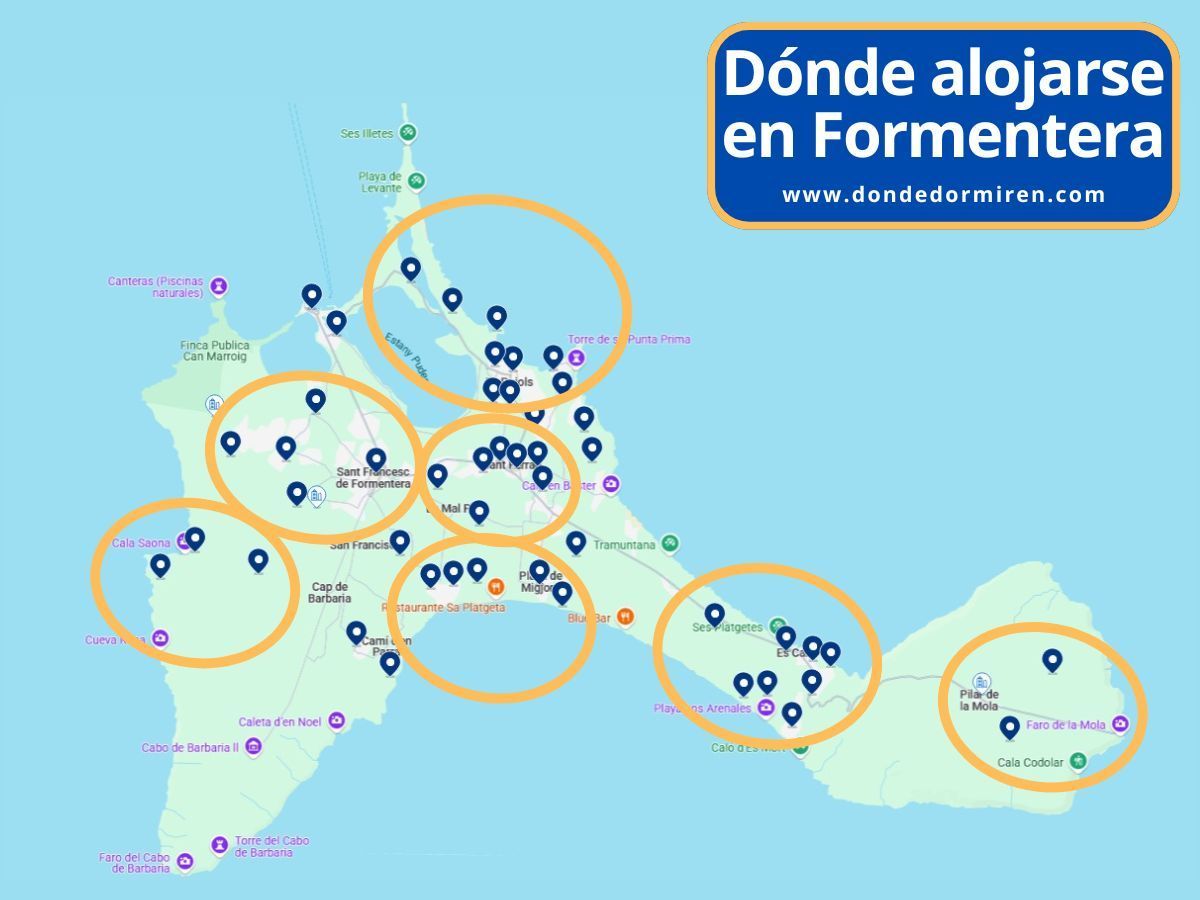 Dónde alojarse en Formentera: Mejores Zonas y Hoteles