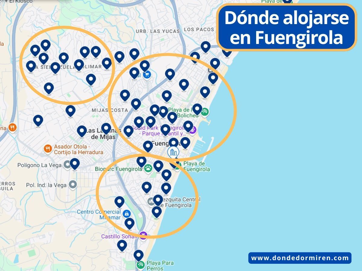 Dónde alojarse en Fuengirola: Mejores Zonas y Hoteles