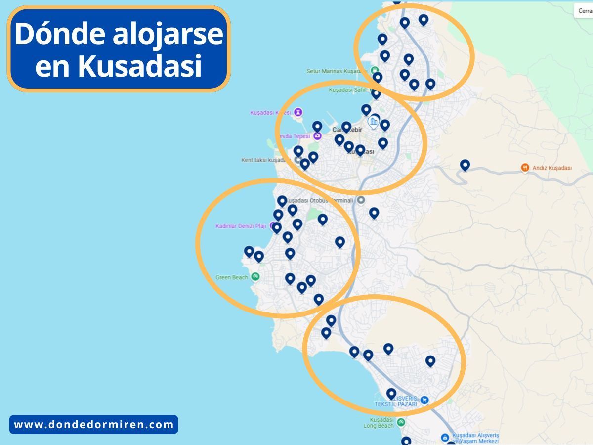 Dónde alojarse en Kusadasi: Mejores Zonas y Hoteles