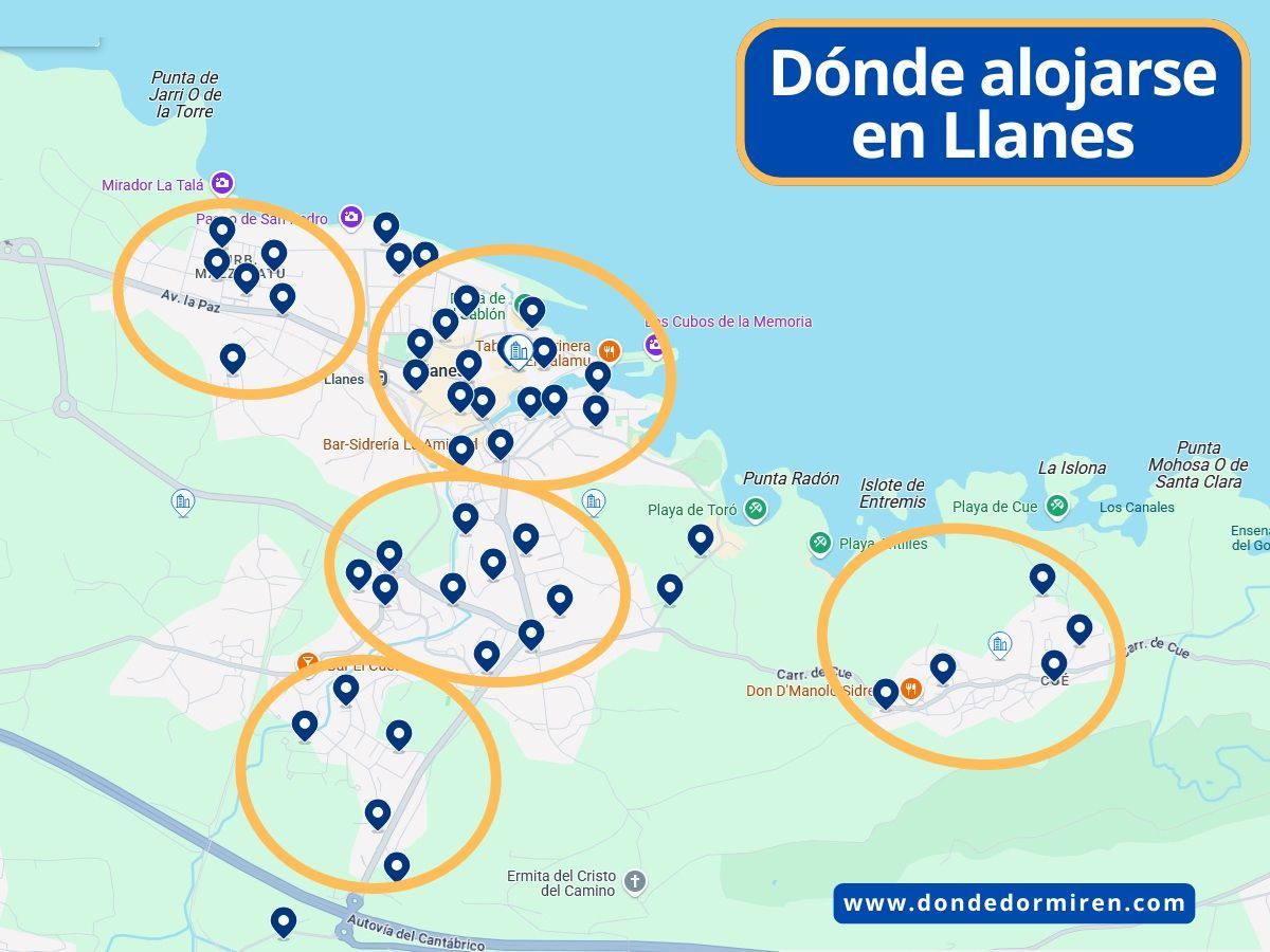 Dónde alojarse en Llanes: mejores zonas y hoteles