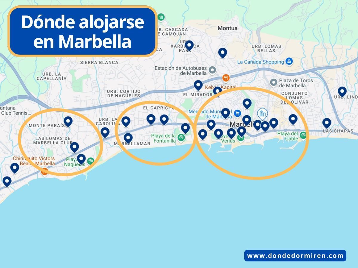 Dónde alojarse en Marbella: Mejores Zonas y Hoteles