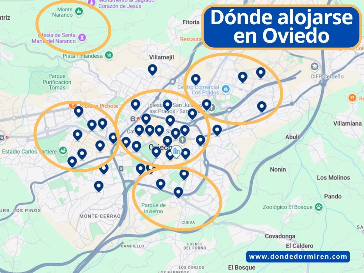 Dónde alojarse en Oviedo: las mejores zonas y hoteles