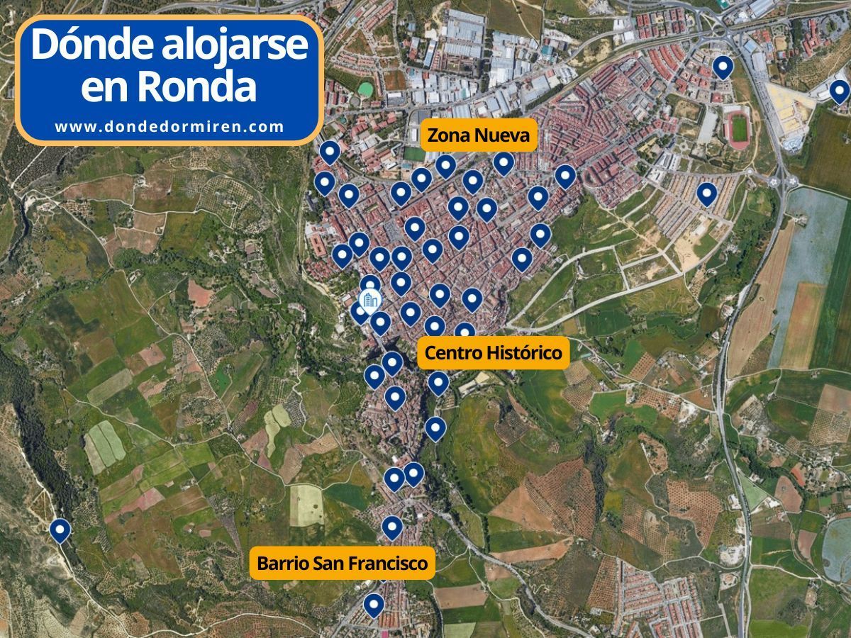 Dónde alojarse en Ronda: Mejores Zonas y Hoteles