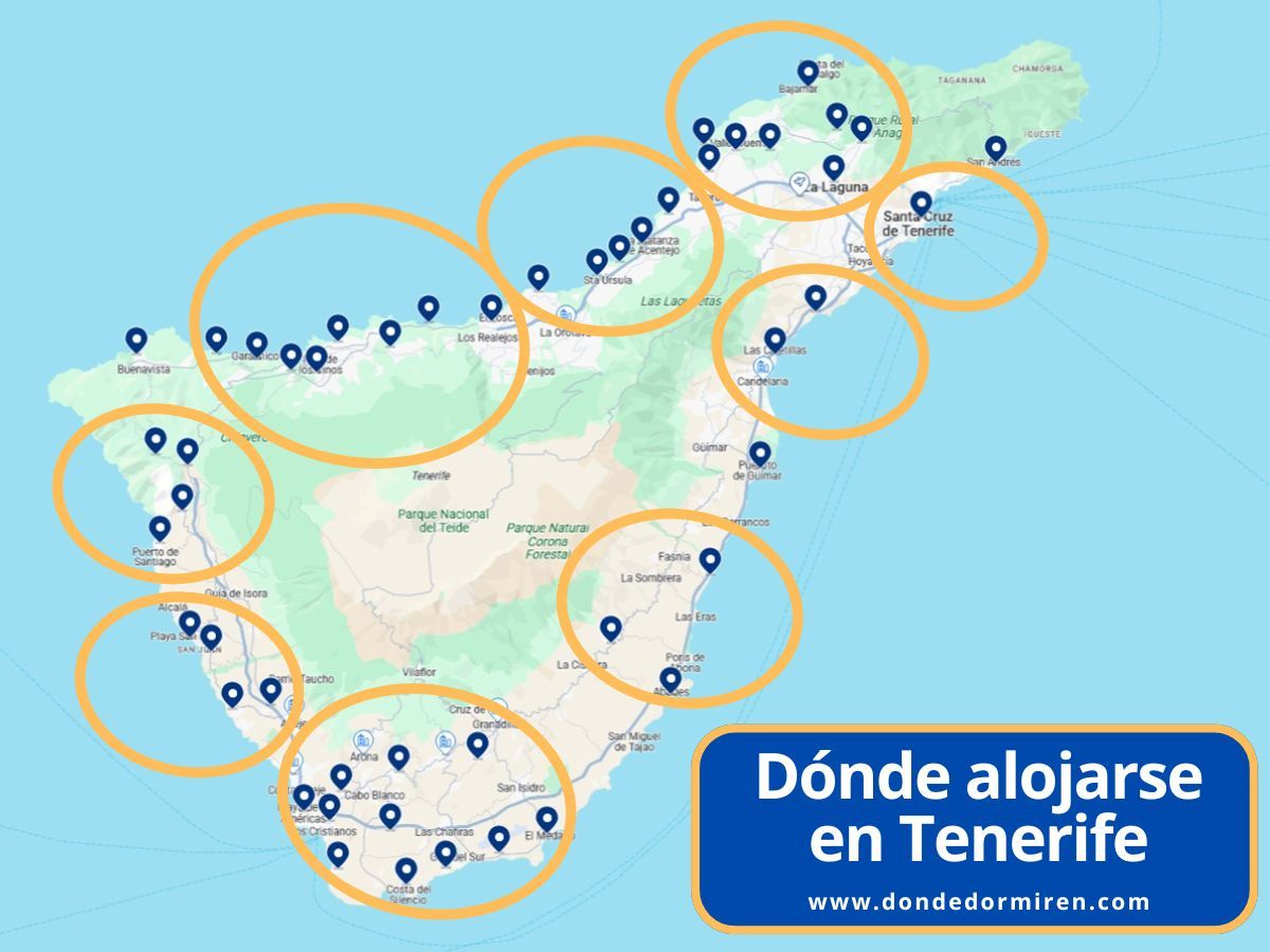 Dónde alojarse en Tenerife: Mejores Zonas y Hoteles