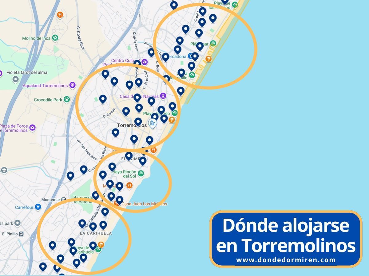 Dónde alojarse en Torremolinos: Mejores Zonas y Hoteles