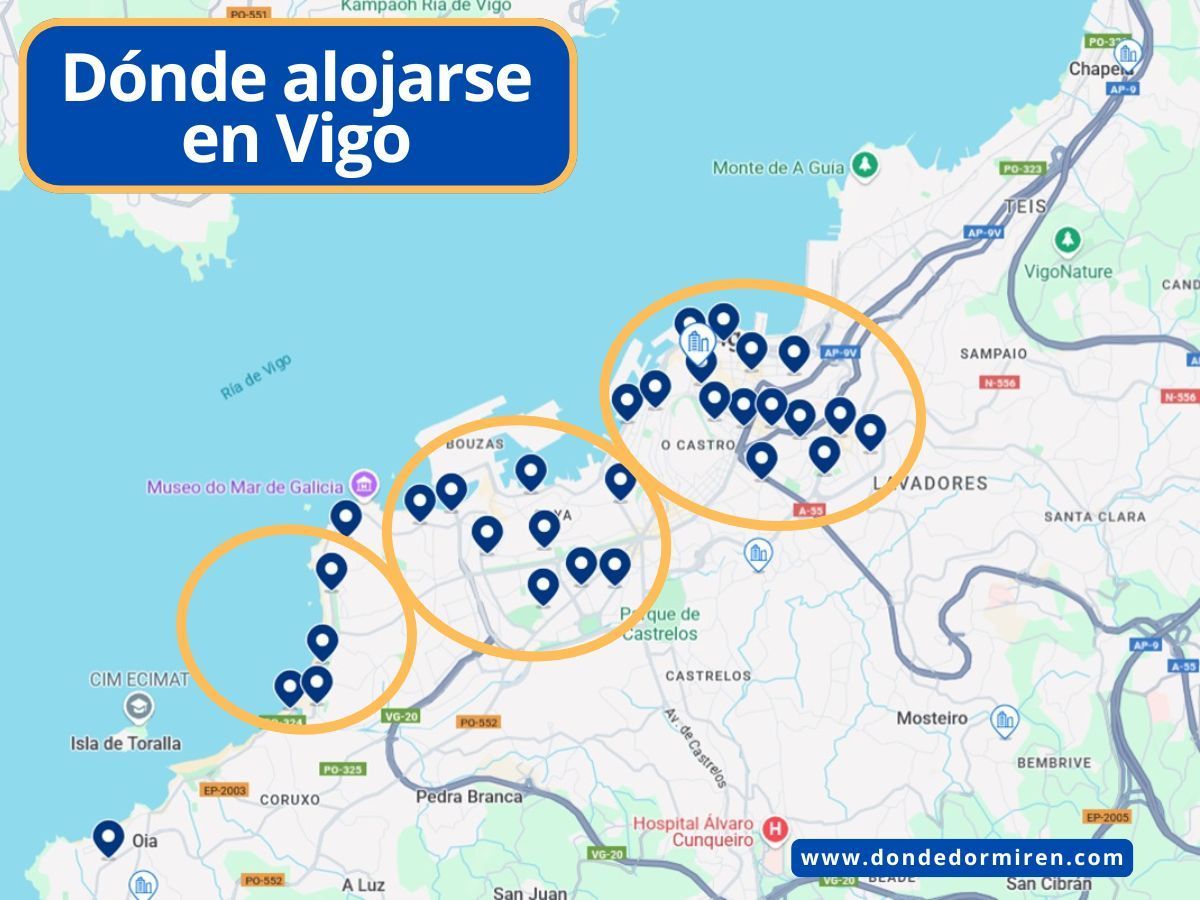 Dónde alojarse en Vigo: Mejores zonas y hoteles
