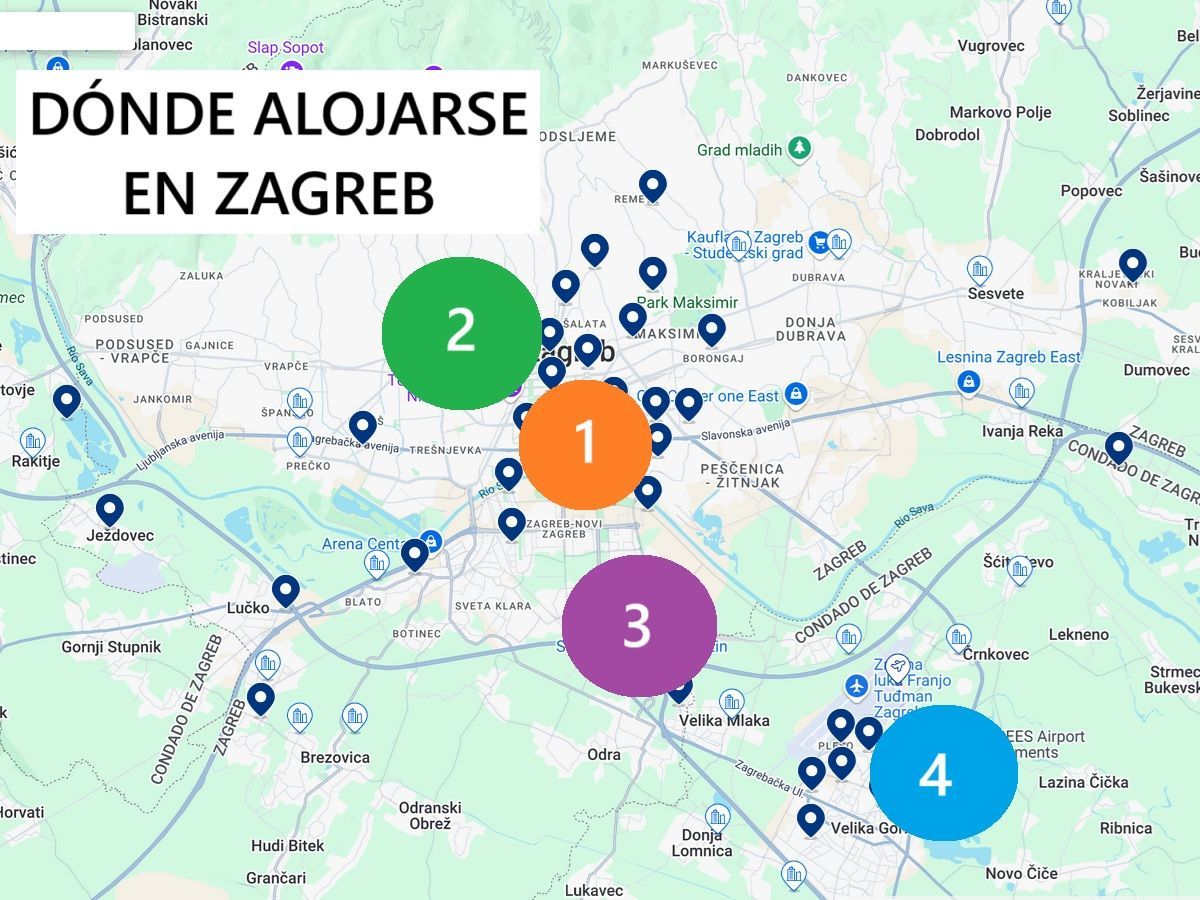 Alojamiento en Zagreb: Mejores zonas y hoteles