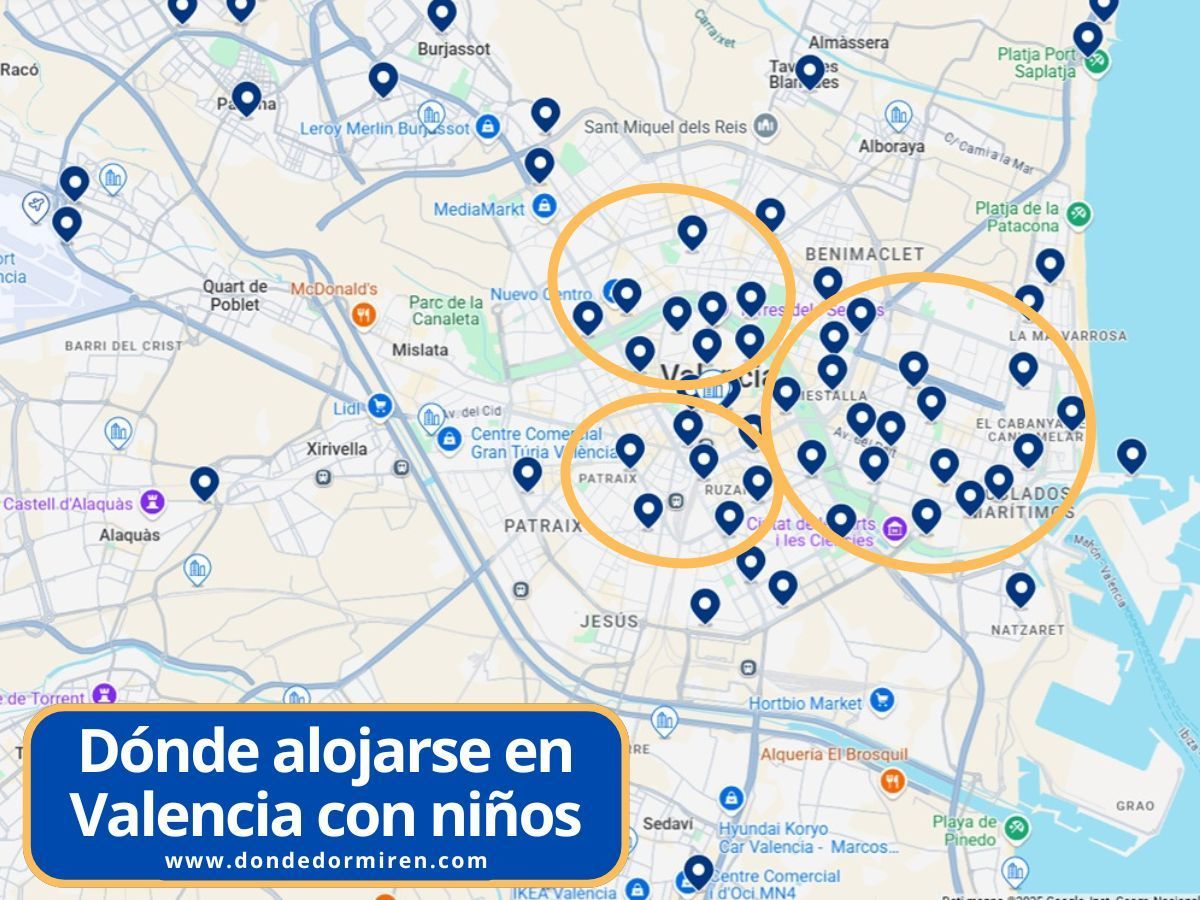 Dónde alojarse en Valencia con niños: Mejores Zonas y Hoteles familiares