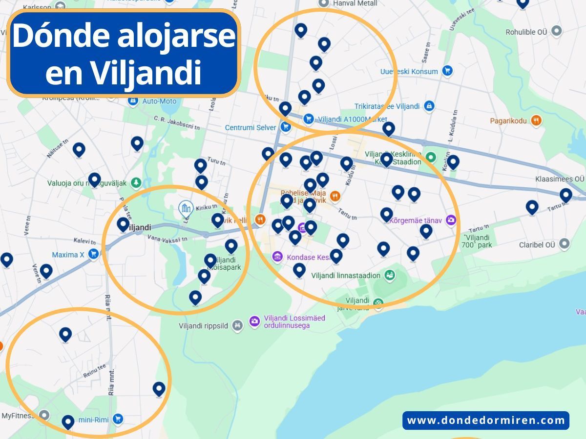 Dónde alojarse en Viljandi: mejores zonas y hoteles