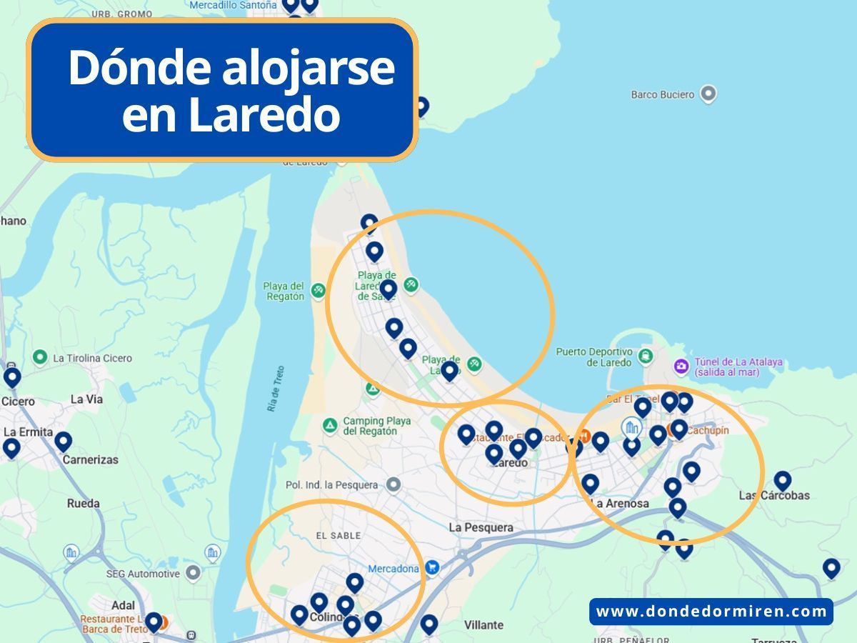 Dónde alojarse en Laredo: mejores zonas y hoteles