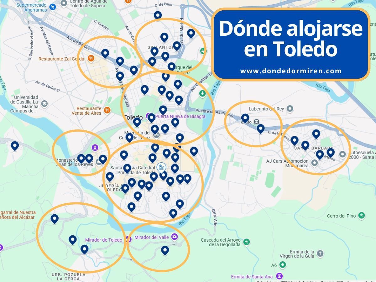Dónde alojarse en Toledo: mejores zonas y hoteles