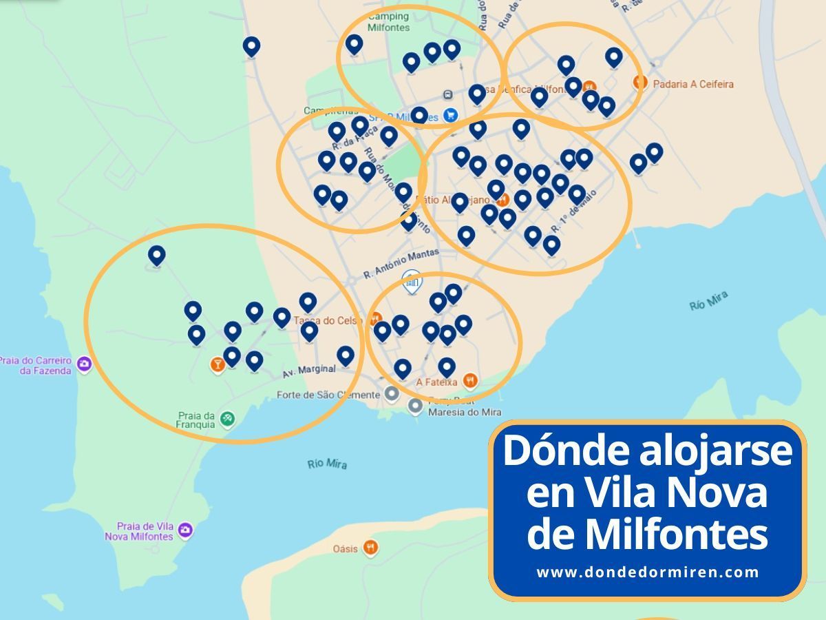 Dónde alojarse en Vila Nova de Milfontes: mejores zonas y hoteles